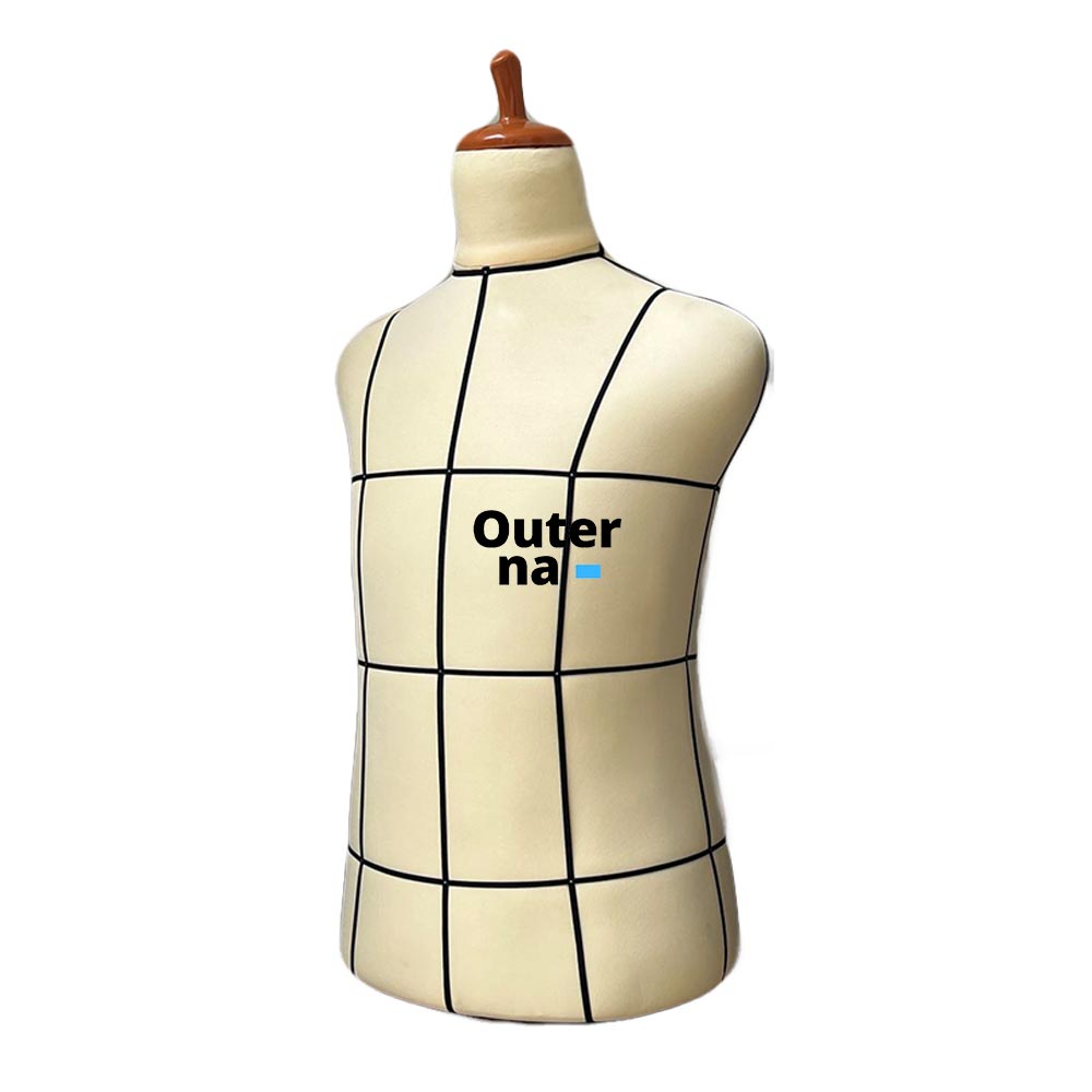 Men's Mannequin With Foam Layer Suit maker Dm Foam Suit Sculpture