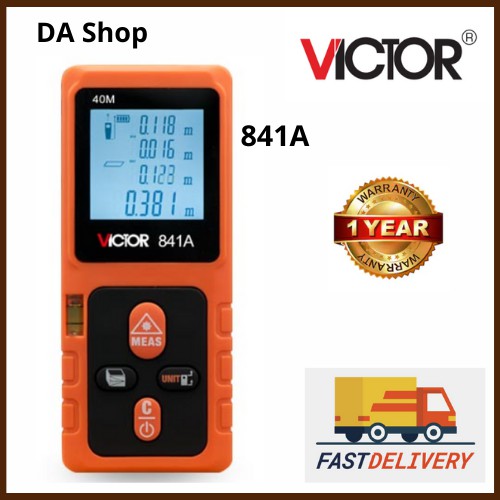 VICTOR 841A Laser Distance Meter ( 40meter ) | Shopee Malaysia