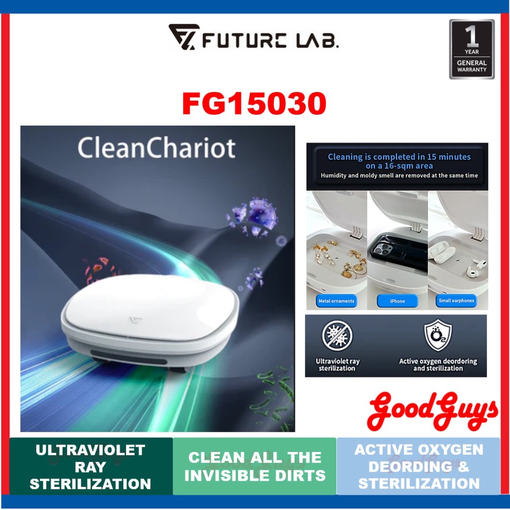 Future Lab By Sharp Malaysia FG15030 Clean Chariot Sterilization Robot Shopee Malaysia