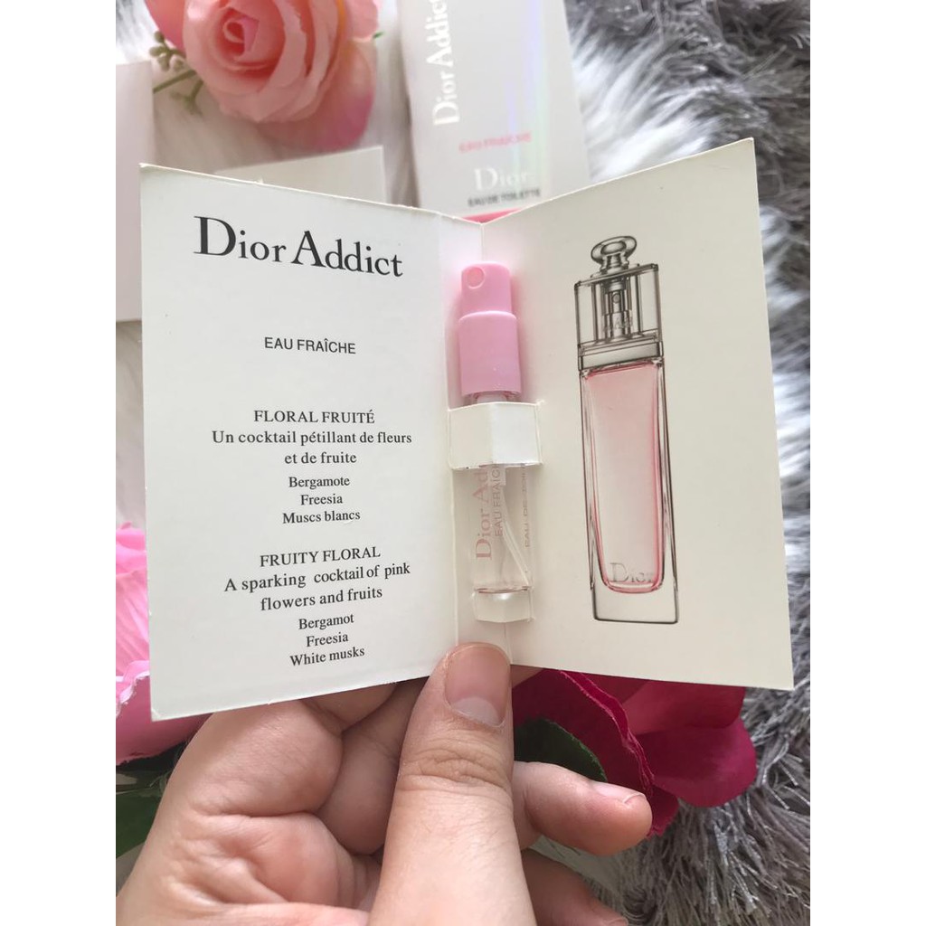 💯 ORIGINAL 2ML DIOR ADDICT EAU FRAICHE EAU DE TOILETTE | Shopee Malaysia