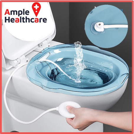 Bath Basin for Toilet Seat Besen Tangas Postpartum Hemorrhoid Perineum ...