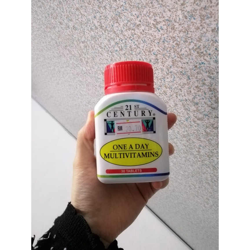 21ST CENTURY ONE A DAY MULTIVITAMIN 30 TABS | Shopee Malaysia