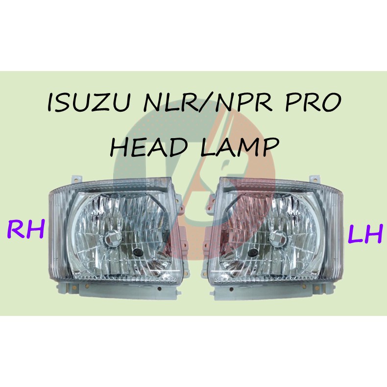 Right Passenger Headlight +Corner Lamp For 2008-2020 ISUZU NPR NPR-HD