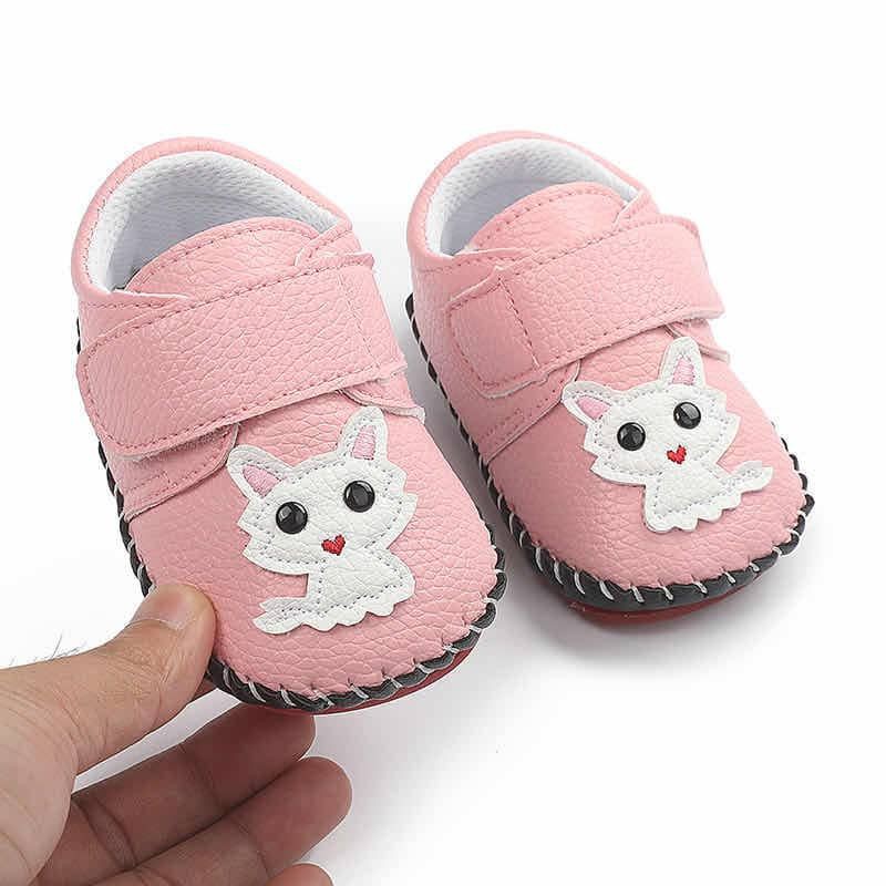 READY STOCK 🇲🇾prewalker cat pink comel kasut budak baby perempuan kids ...