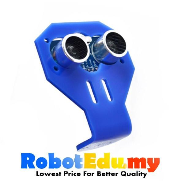 BRACKET ONLY -  HC-SR04 Ultrasound Ultrasonic Sensor Bracket / Holder [ BLUE ] for Arduino