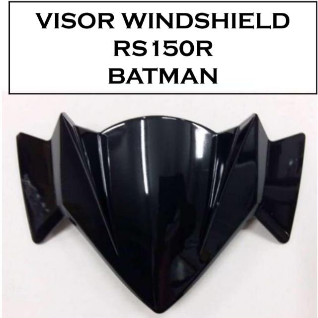 RS150 head visor cap/ windshield RS150(batman) Shopee Malaysia