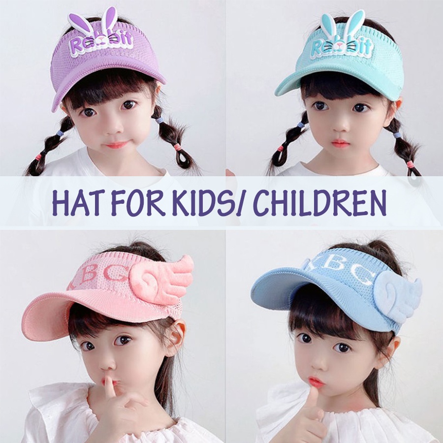 Baby Kid Sun Hat Sport Cap Cotton Hat Kid Breathable Girl Wind Protect Outdoor Beach Hot Summer Soft Sun Shade Child Hat Shopee Malaysia