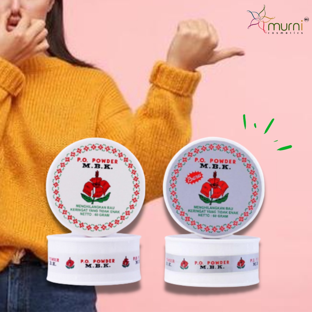 [[ROUND PACKING]] MBK PO POWDER REMOVES SWEAT ODOR 60G | Shopee Malaysia