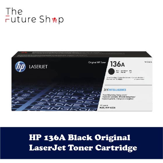 HP 136A Black Original LaserJet Toner Cartridge ( W1360A ) | Shopee ...