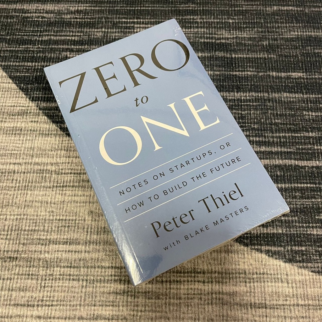 NEW : Zero To One by Peter Thiel (Ready stock) | Shopee Malaysia