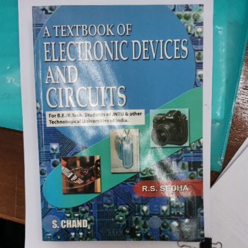 A Textbook of Electronic Devices and Circuits 9788121928687 | Shopee ...