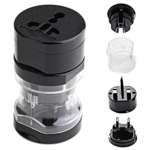 TRAVEL ADAPTER INTERNATIONAL PLUG CHARGING PORT UNIVERSAL AC SOCKET KIT ...
