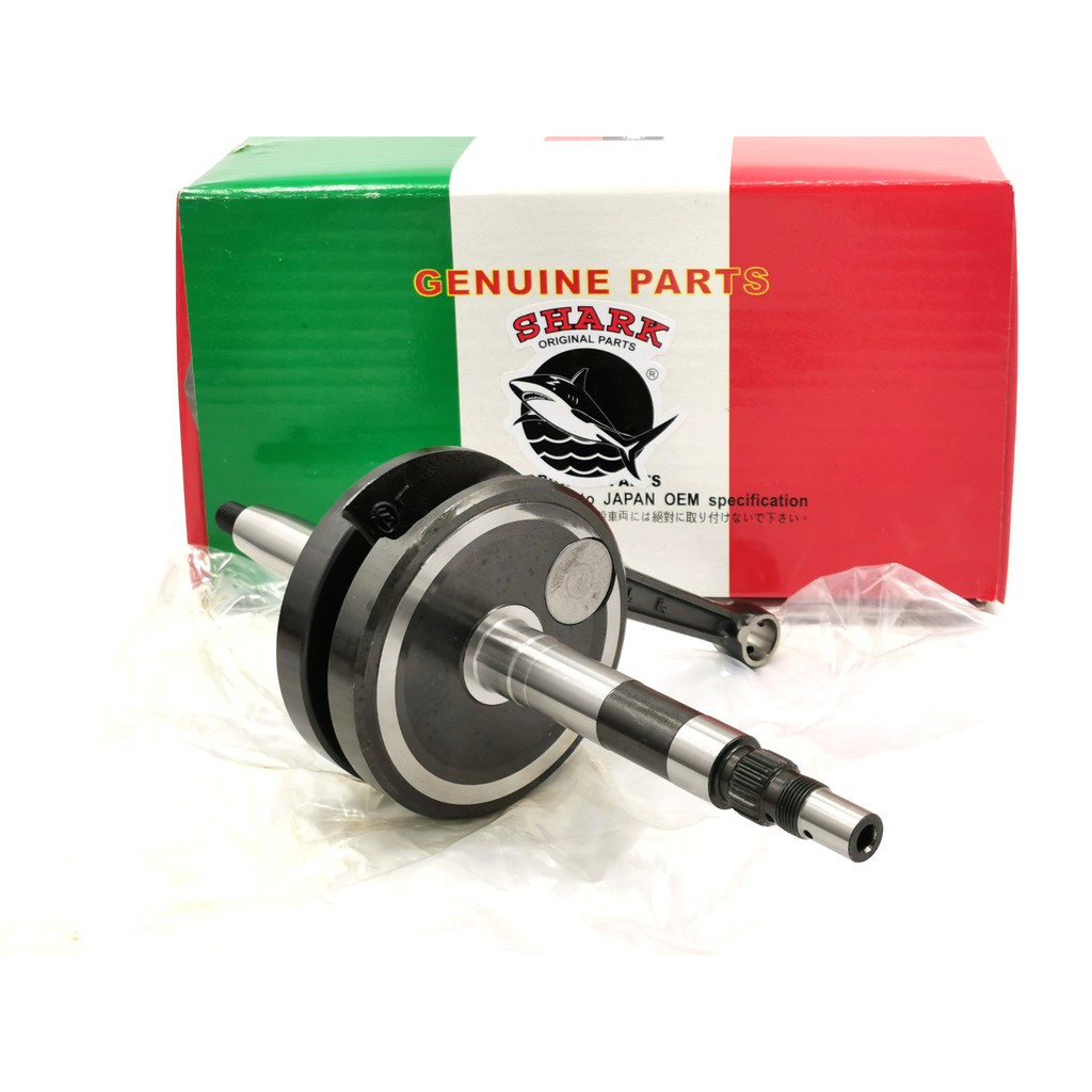 SHARK HONDA EX5 CLASS 1 RACING CRANKSHAFT ASSY 61.5MM (+6MM) + 3.0MM ...