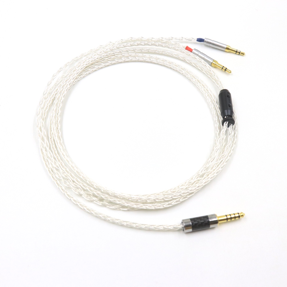 Highend Silver Plated 7N Litz OCC Upgrade Cable for Sundara Aventho Focal Elegia t1 t5p MDRZ