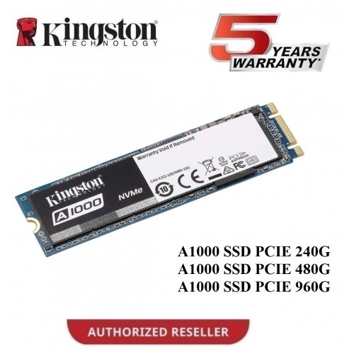 KINGSTON A1000 NVMe PCIe SSD (SA1000M8/240G /480G /960G) -SA1000M8/240G ...