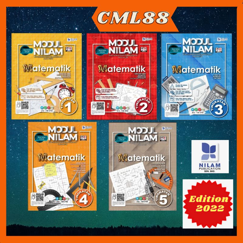 [CML88] Modul Nilam Matematik Ting 1, 2, 3, 4, 5 (Dwibahasa) KSSM 2022 ...