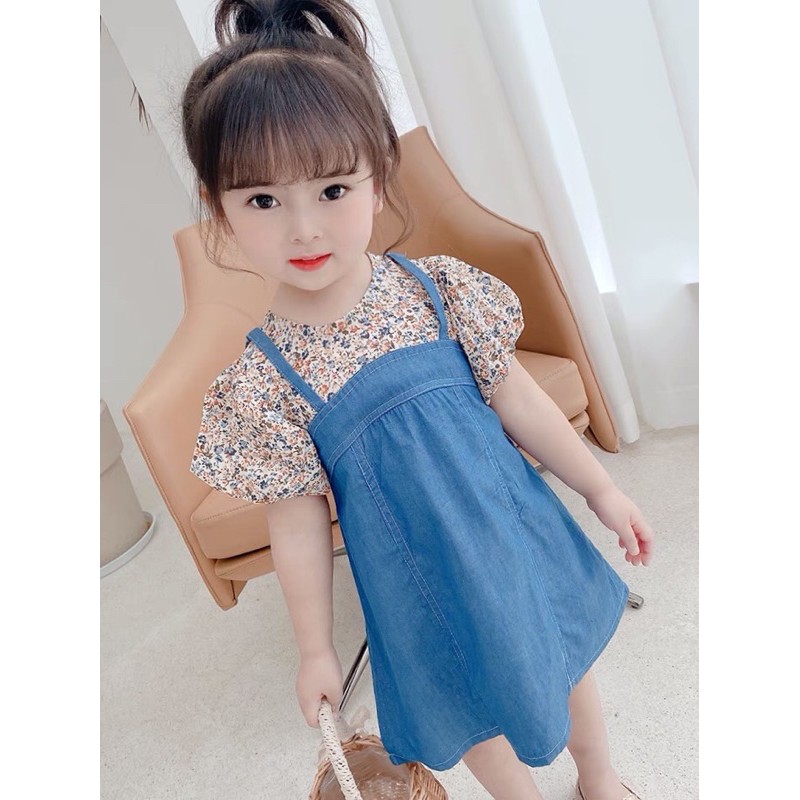 Jeans best sale baby dress