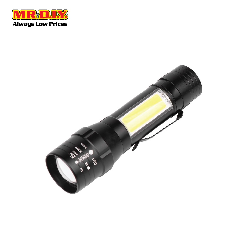 MR.DIY USB Rechargeable Torch Light BL 513 Shopee Malaysia