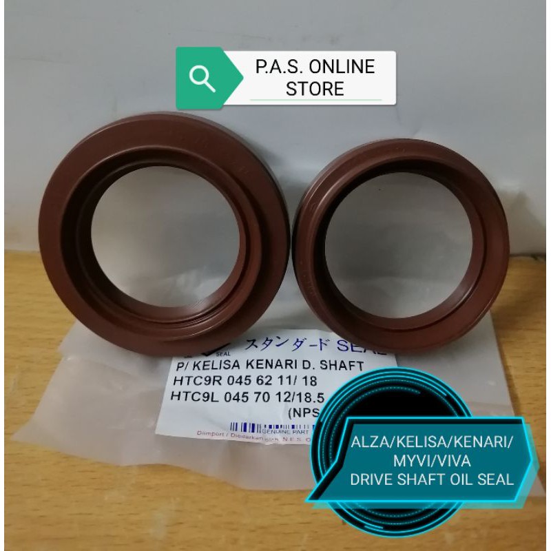 DRIVE SHAFT OIL SEAL PERODUA KELISA KENARI VIVA MYVI ALZA Shopee Malaysia