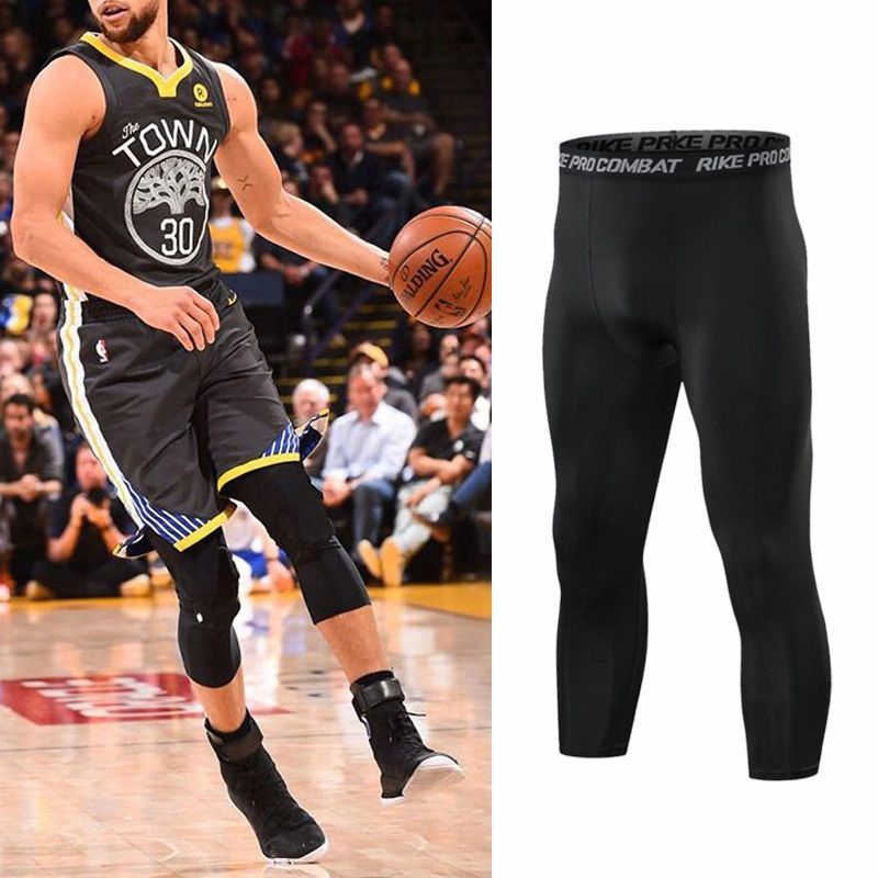 Long compression shorts basketball online