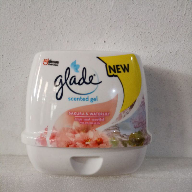 Glade Scented Gel Sakura & Waterlily Shopee Malaysia