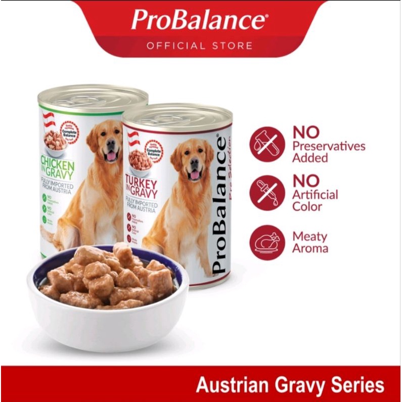 ProBalance Supreme Wet Dog Food Gravy Series 400g Shopee Malaysia