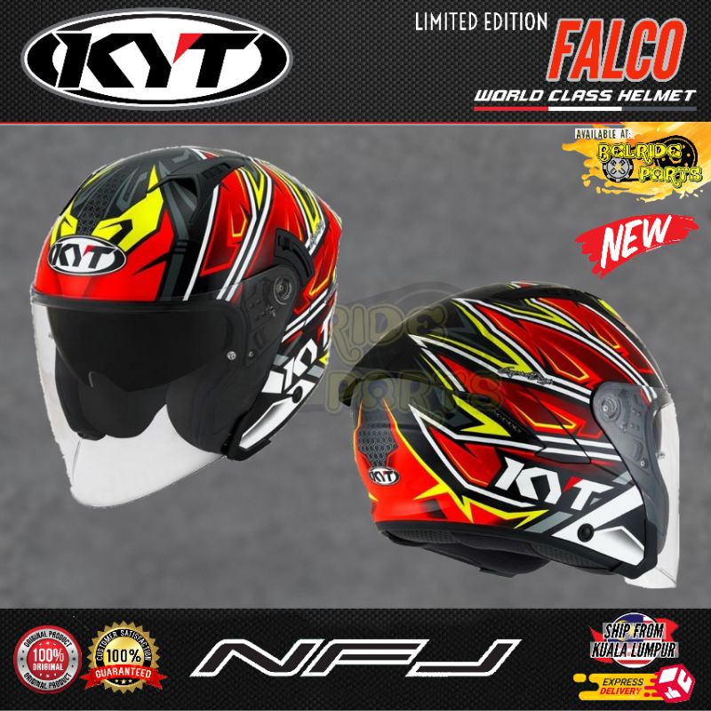 Kyt Nfj Falco Original Special Limited Edition Shopee Malaysia