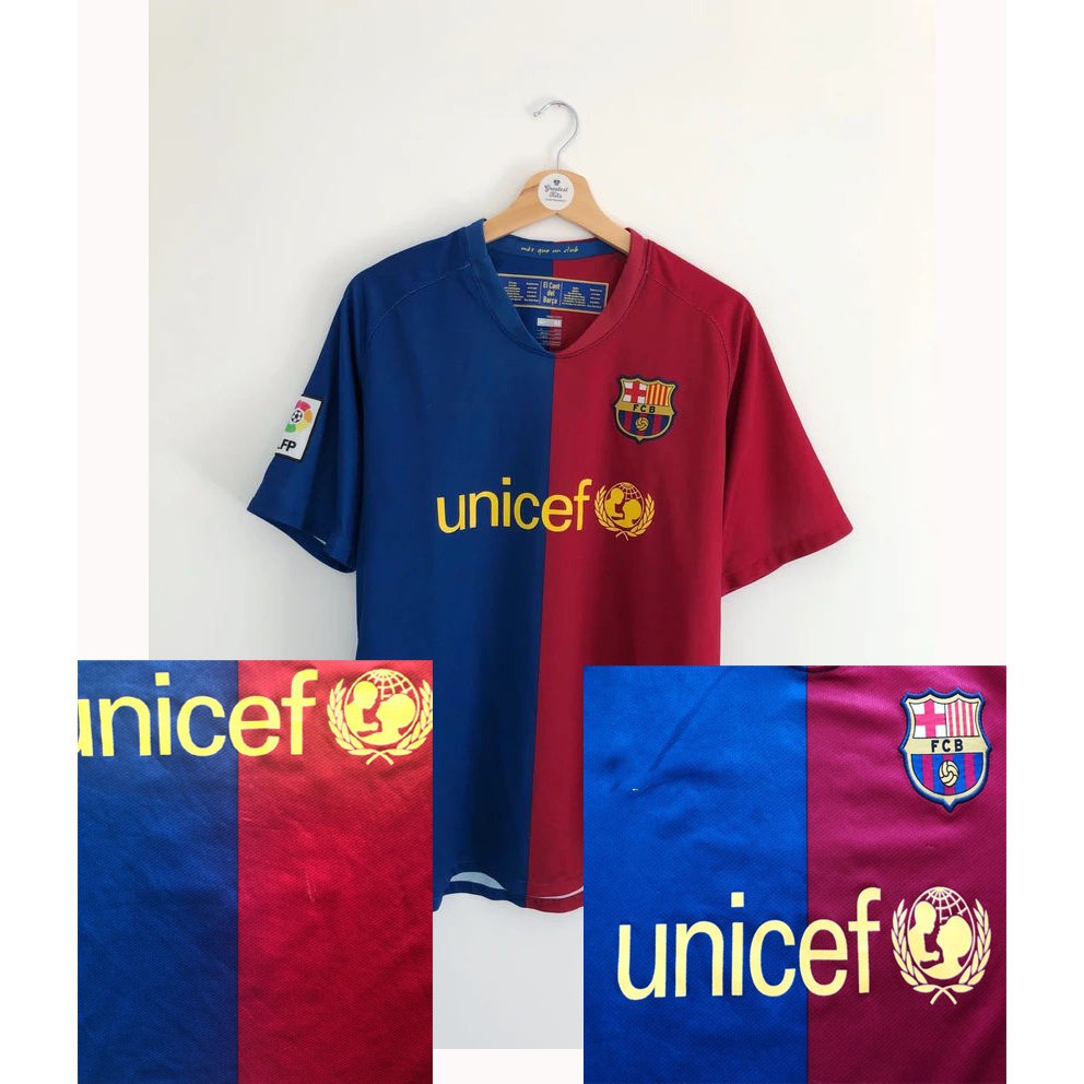 2007/2008 Barcelona Home Jersey (GOLDEN ERA) (RONALDINHO, HENRY, MESSI –  ViskaJerseys