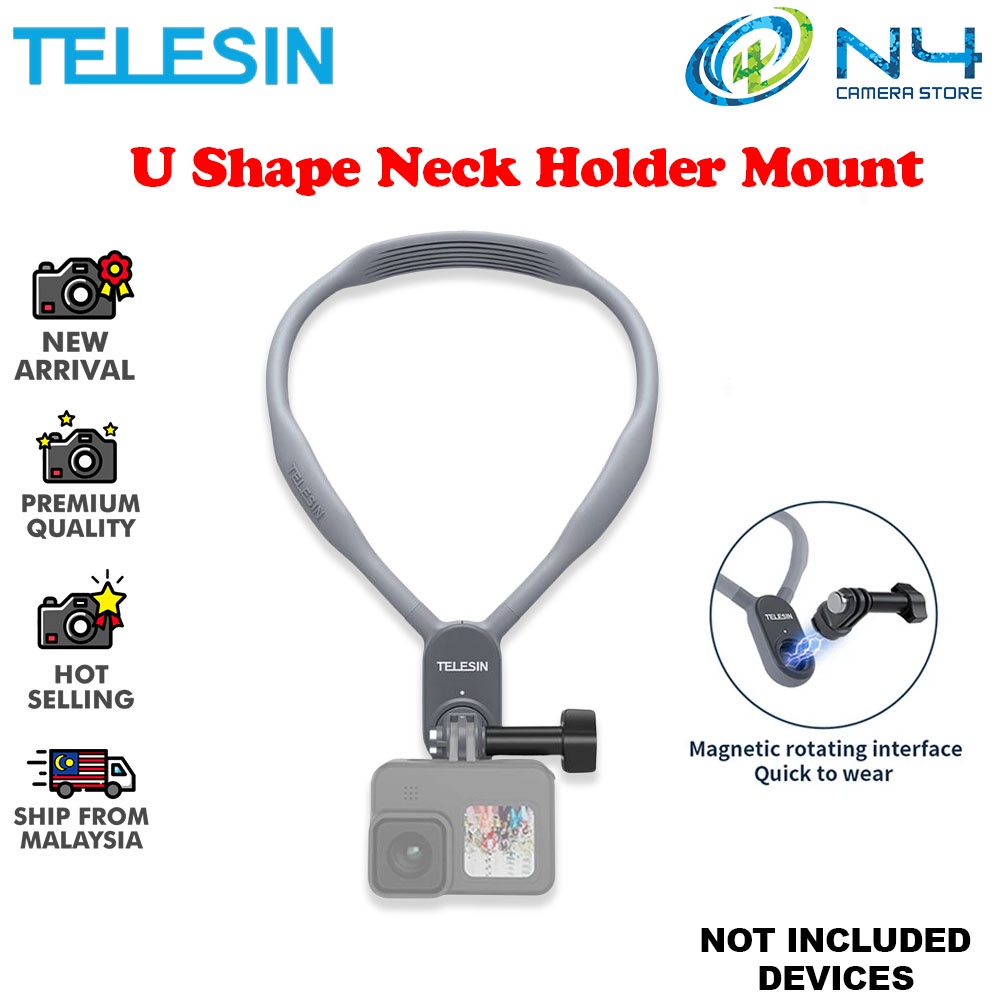 TELESIN HNB-001 Smartphone Chest Mount Soft Silicone Magnetic