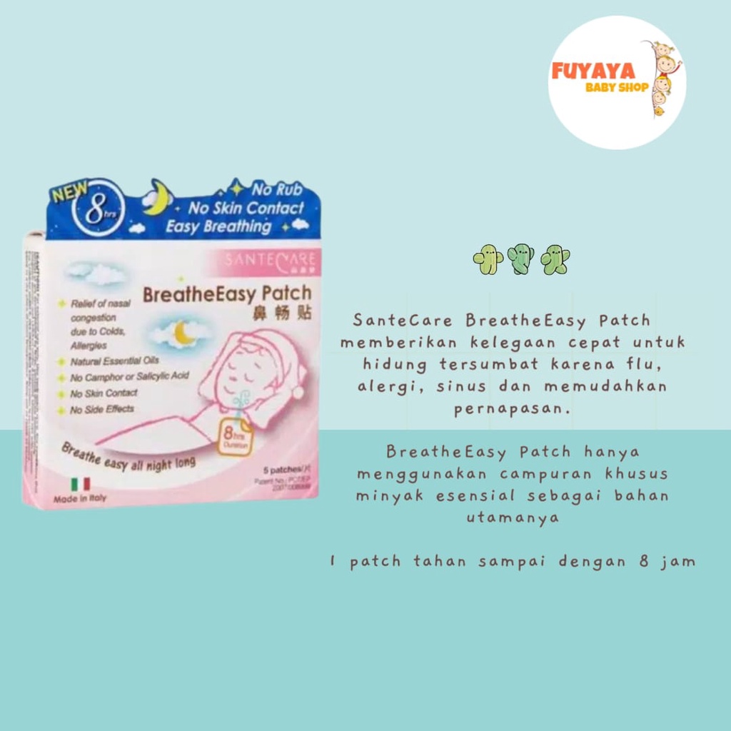Breatheeasy Patch SANTE care Breath easy Patch santecare baby Kids