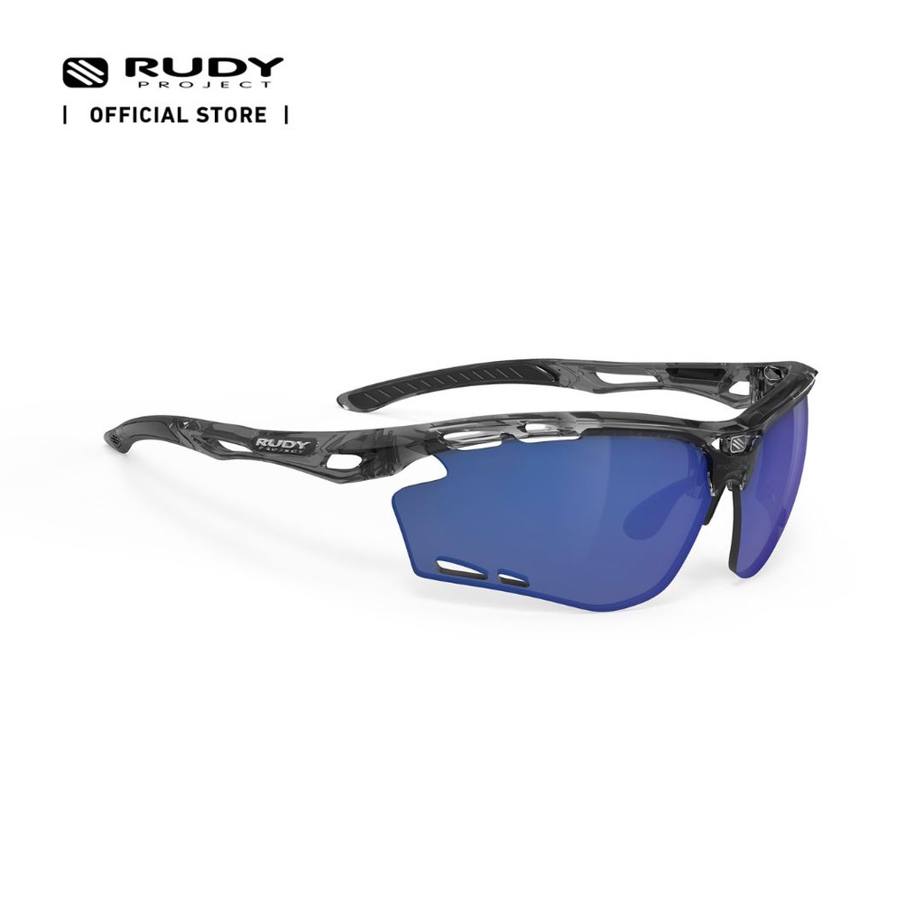 Rudy Project Propulse Crystal Ash - Multilaser Deep Blue Lens | Shopee ...