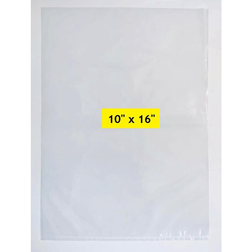 Plastic Plain Bag PP Plain Bag Transparent Plastic Bag BUNGKUS