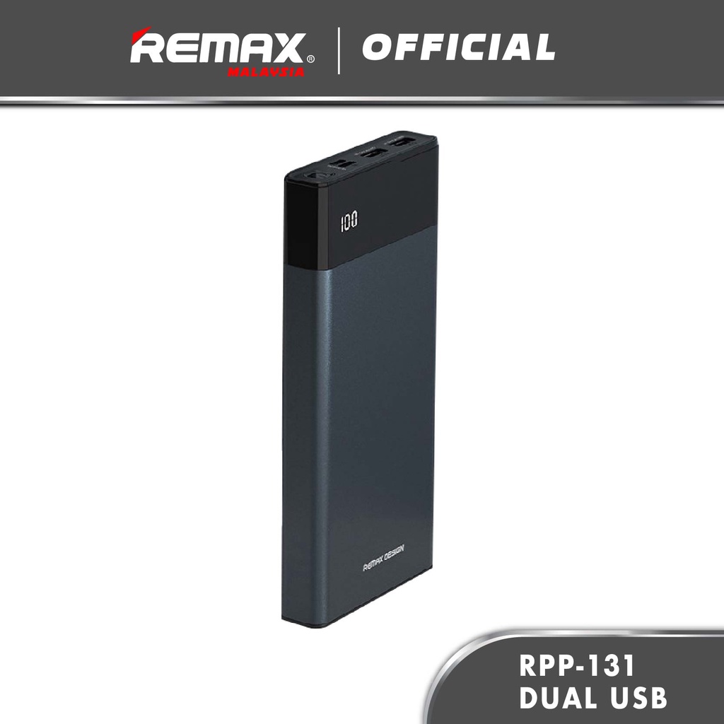 Remax RPP-131 Renor Series Power Bank with Dual USB Output Charging ...
