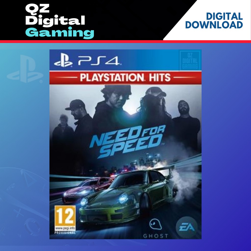 PS4 / PS5 Need For Speed 2015 Digital Download NFS (Required PS Plus to  Play)