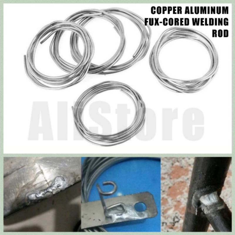 ALI Copper Aluminum Fux-cored Electrodes Welding Rods Easy Melt Weld ...