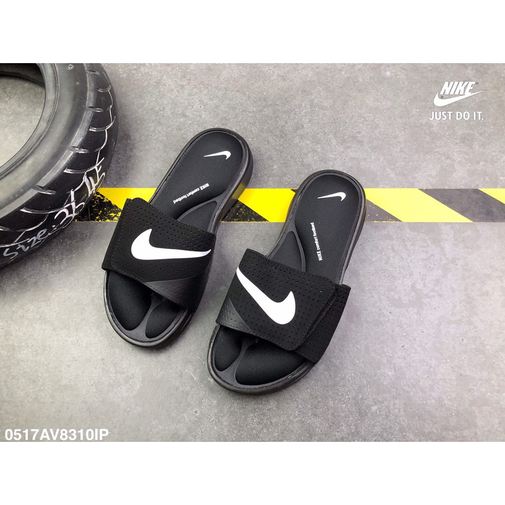 Womens nike memory top foam slides