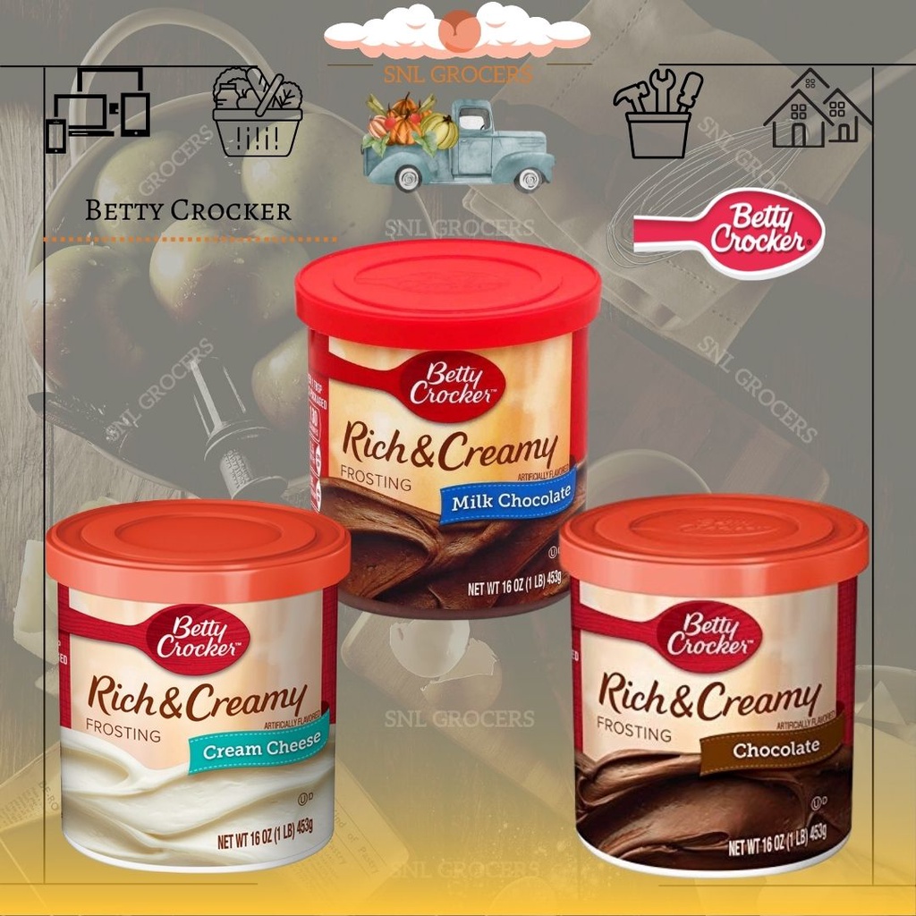 [USA] Betty Crocker Rich & Creamy Frosting - Chocolate / Cream Cheese ...