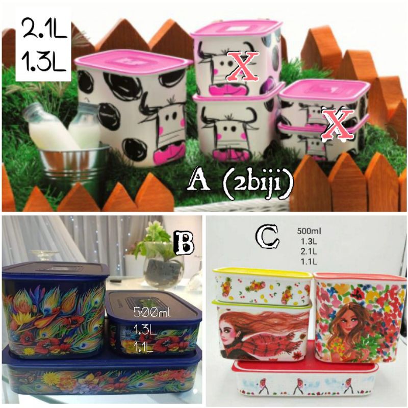 SALE : Tupperware Baseline Promo, Mahalo Canister | Shopee Malaysia