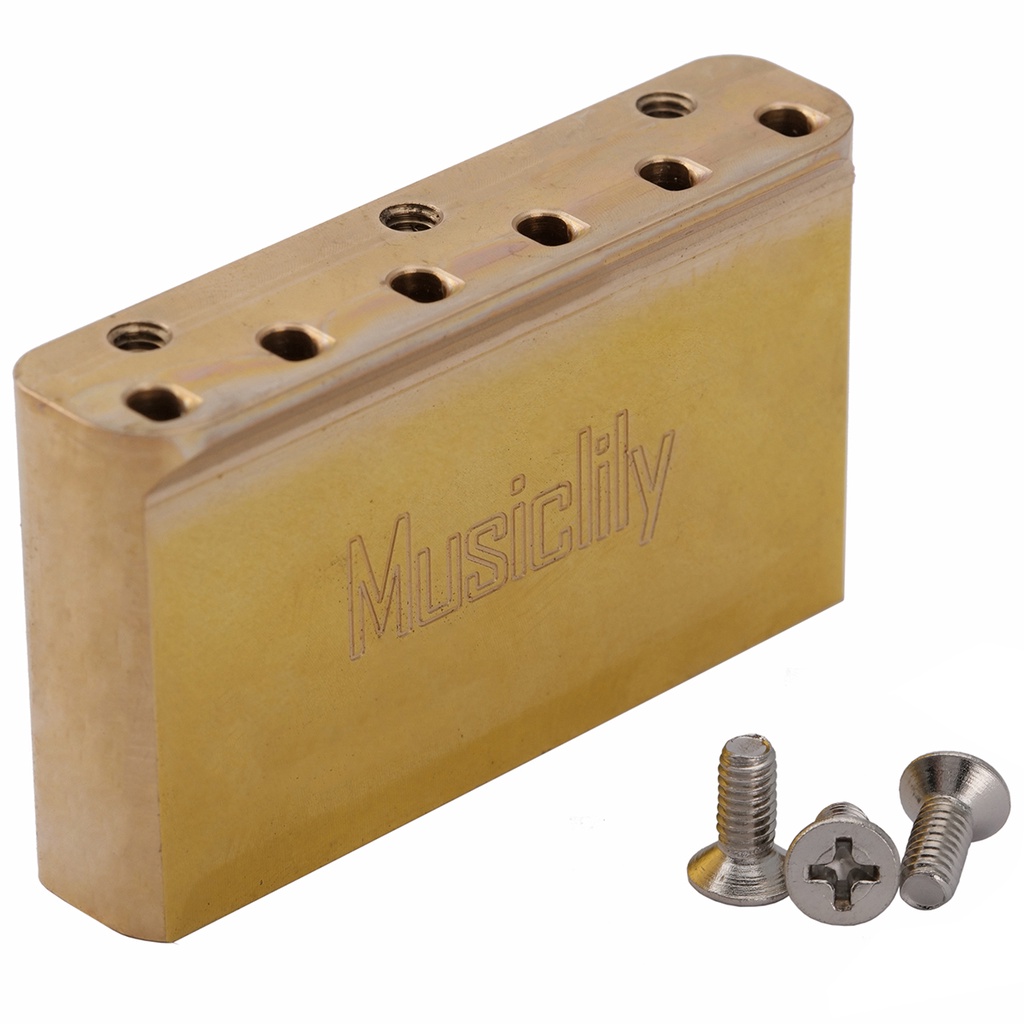 Musiclily Ultra 54mm Full Brass 37mm Tremolo Block for GOTOH 510 Series ...