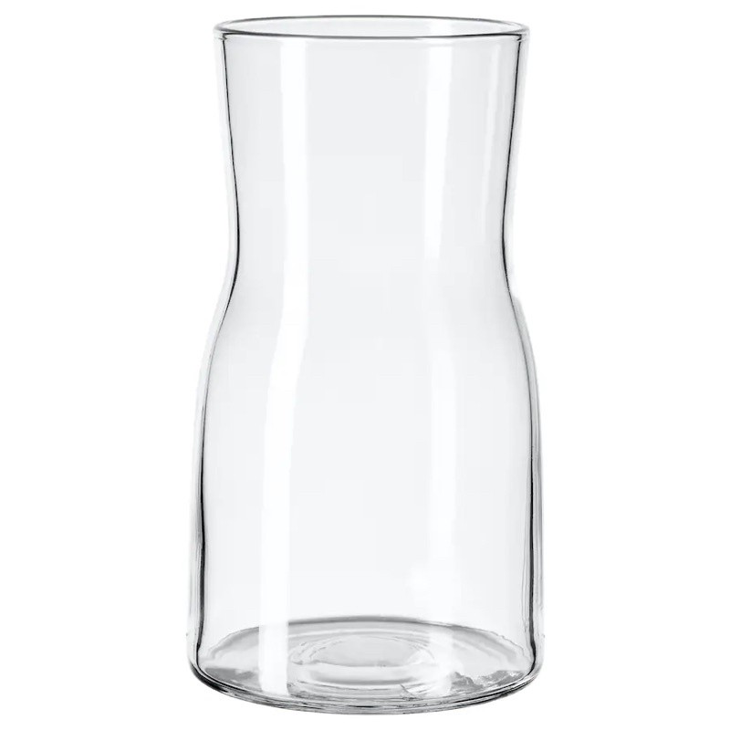 IKEA Glass Vase // Vas Kaca Viljestark & Padrag & Cylinder & Karaff