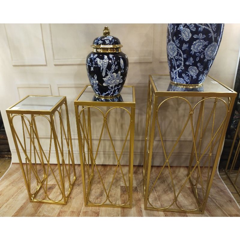 *READY STOCK*MODERN SQUARE CONSOLE MIRRORED TABLE | Shopee Malaysia