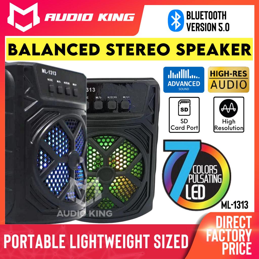 Mini Portable Bluetooth Loud Home Speaker Wireless Party Bass RGB