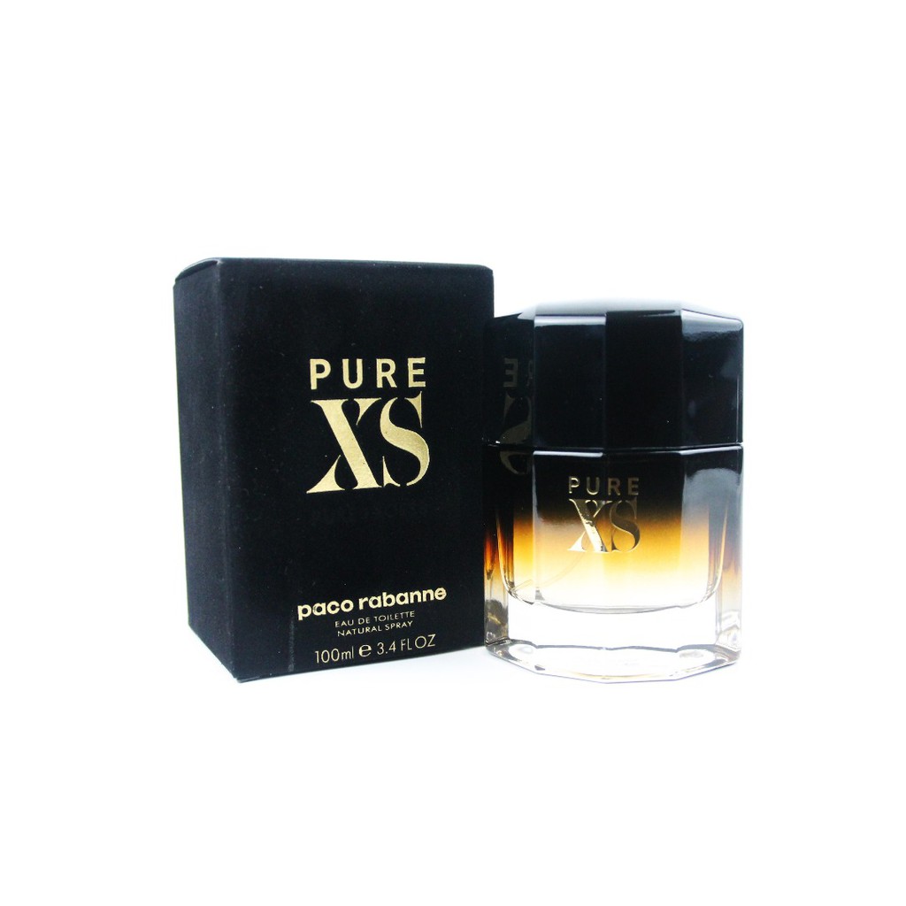 Pure XS Black by Paco Rabanne for Men Eau de Toilette 100ml