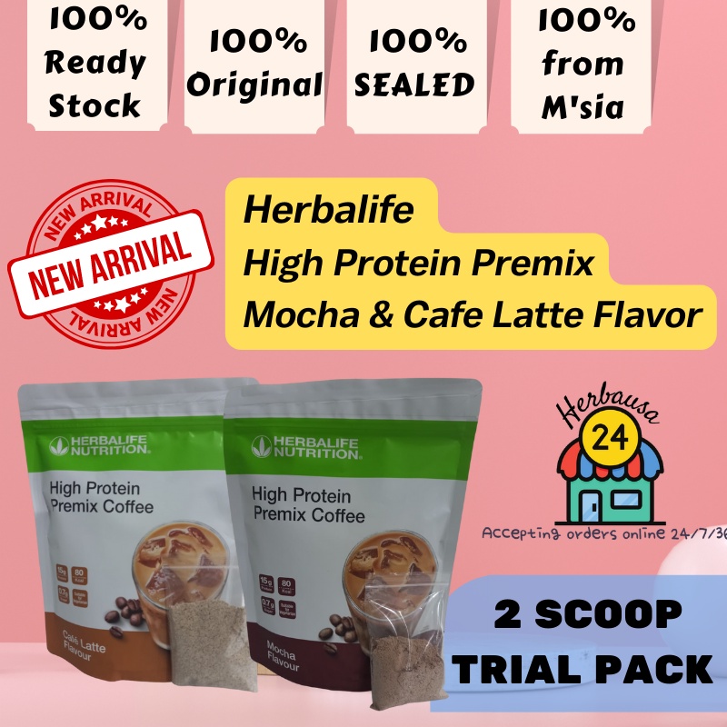 Mocha/CafeLatte/F1/F3/CR7/Tmix/Herbalife Overnight Oats Trial Pack