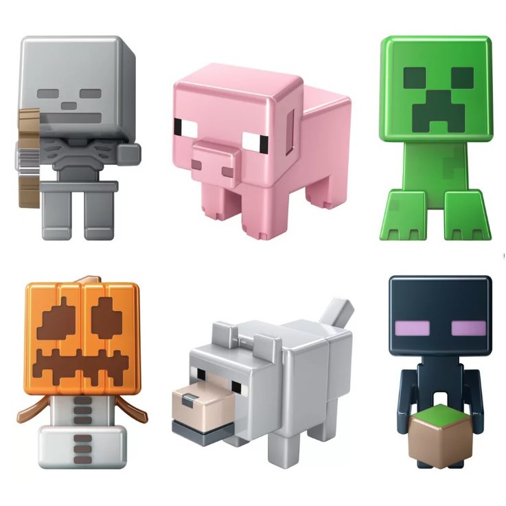 Random 10 minecraft mini figures | Shopee Malaysia