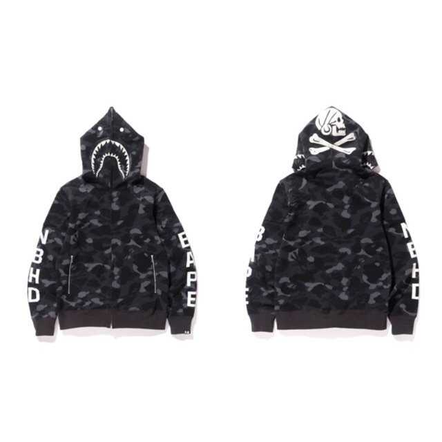 Bape x NBHD Hoodie Shopee Malaysia