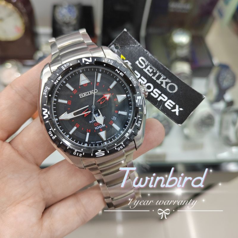 Seiko Prospex Land Kinetic GMT 100M SUN049P1 Shopee Malaysia