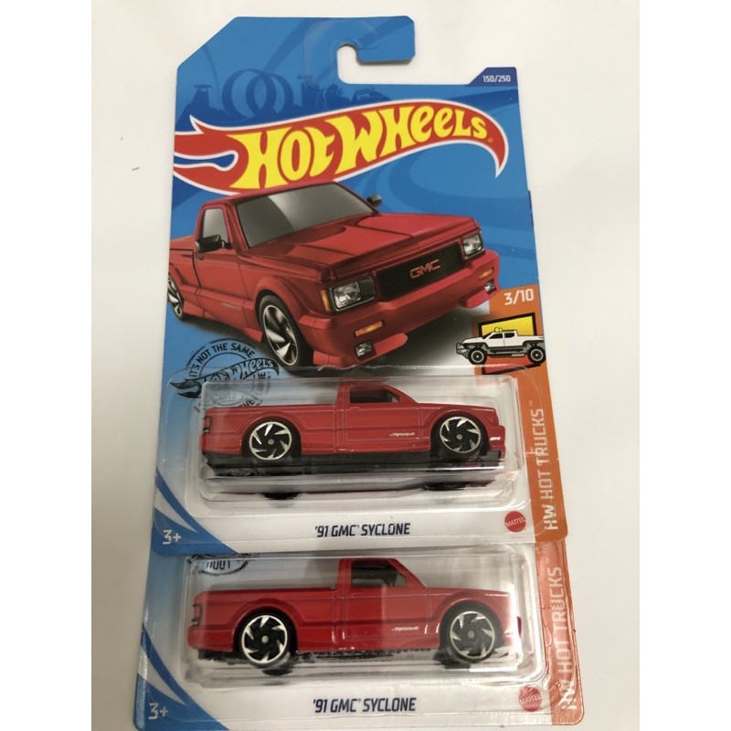 hot wheels 91 GMC Syclone - Blue & Red colour | Shopee Malaysia