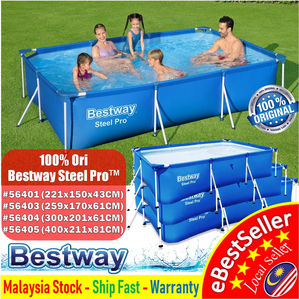Ori BESTWAY INTEX Kolam Renang Dewasa / Kolam Ikan / Renang Akuarium ...