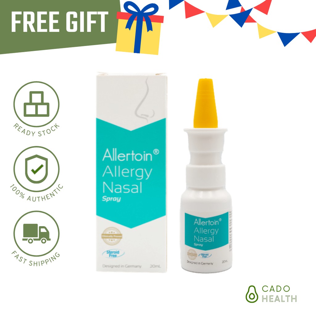Allertoin Allergy Nasal Spray 20ml Shopee Malaysia